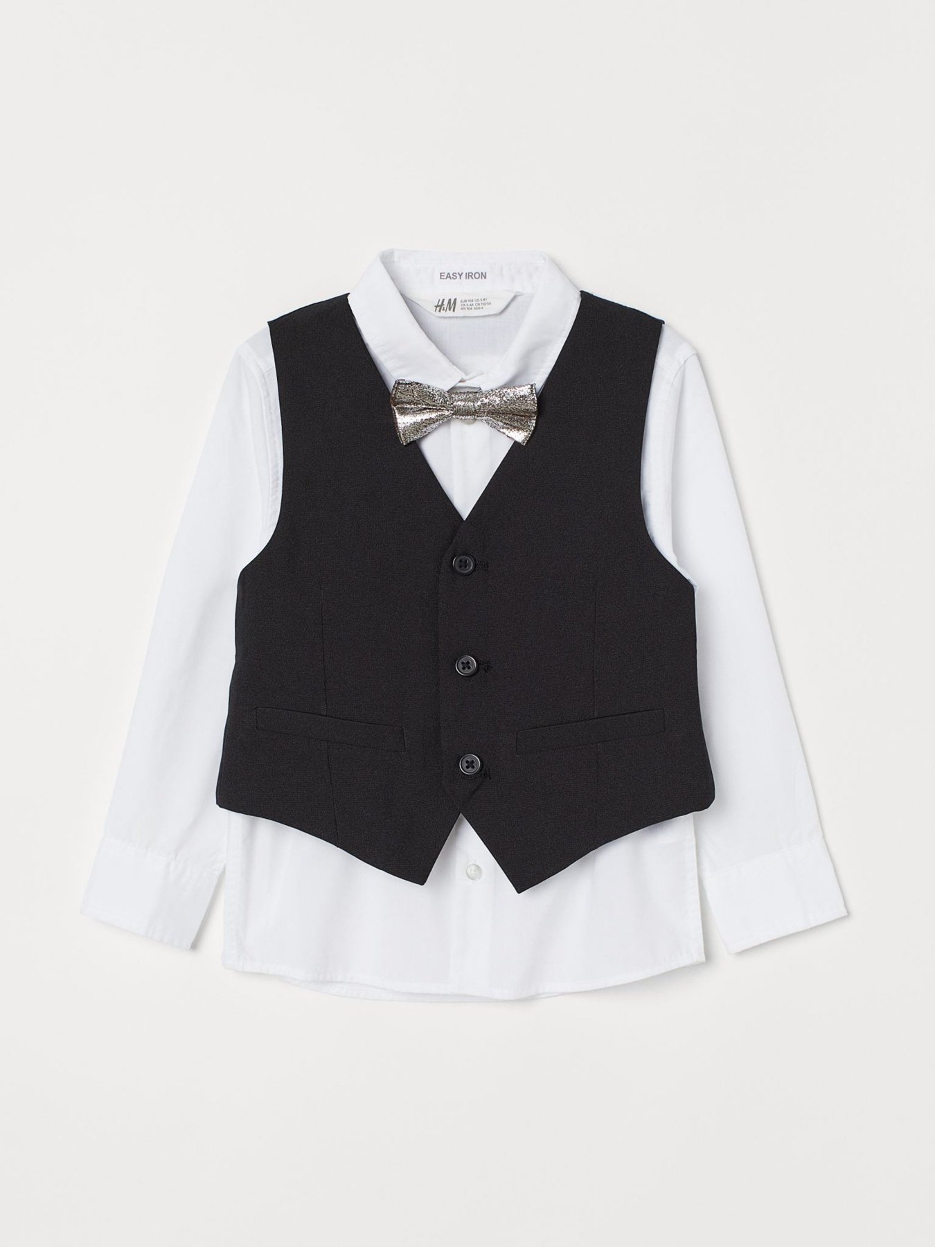 Жилет H&M модель 0830170_чорний Фото