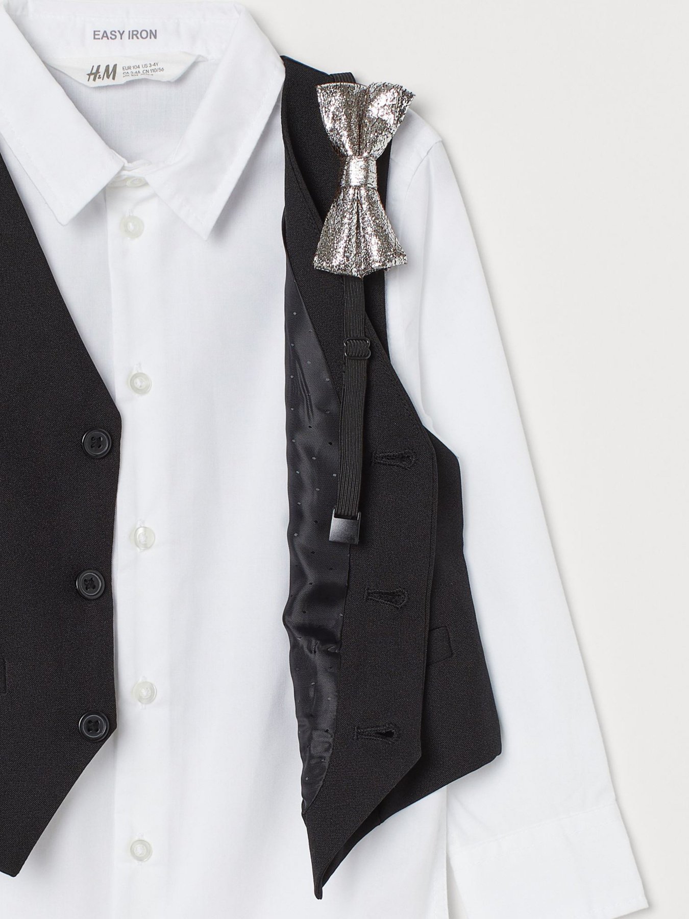 Жилет H&M модель 0830170_чорний Фото