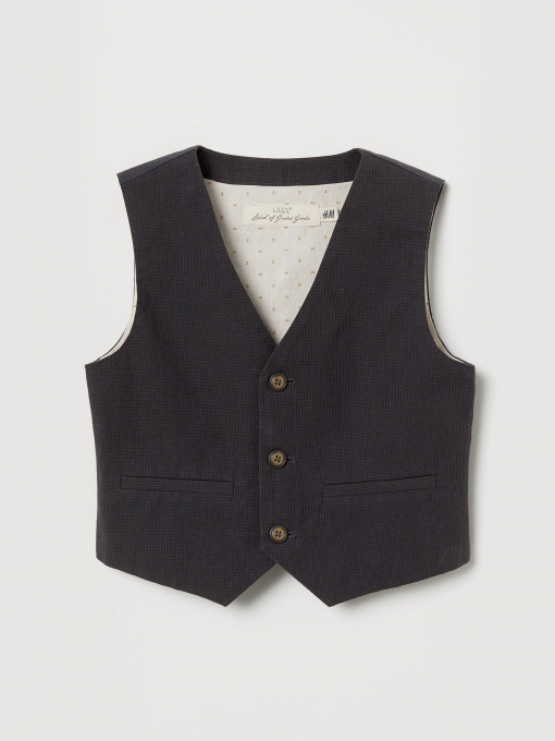 Жилет H&M модель 0815070_т.сірий комб. Фото