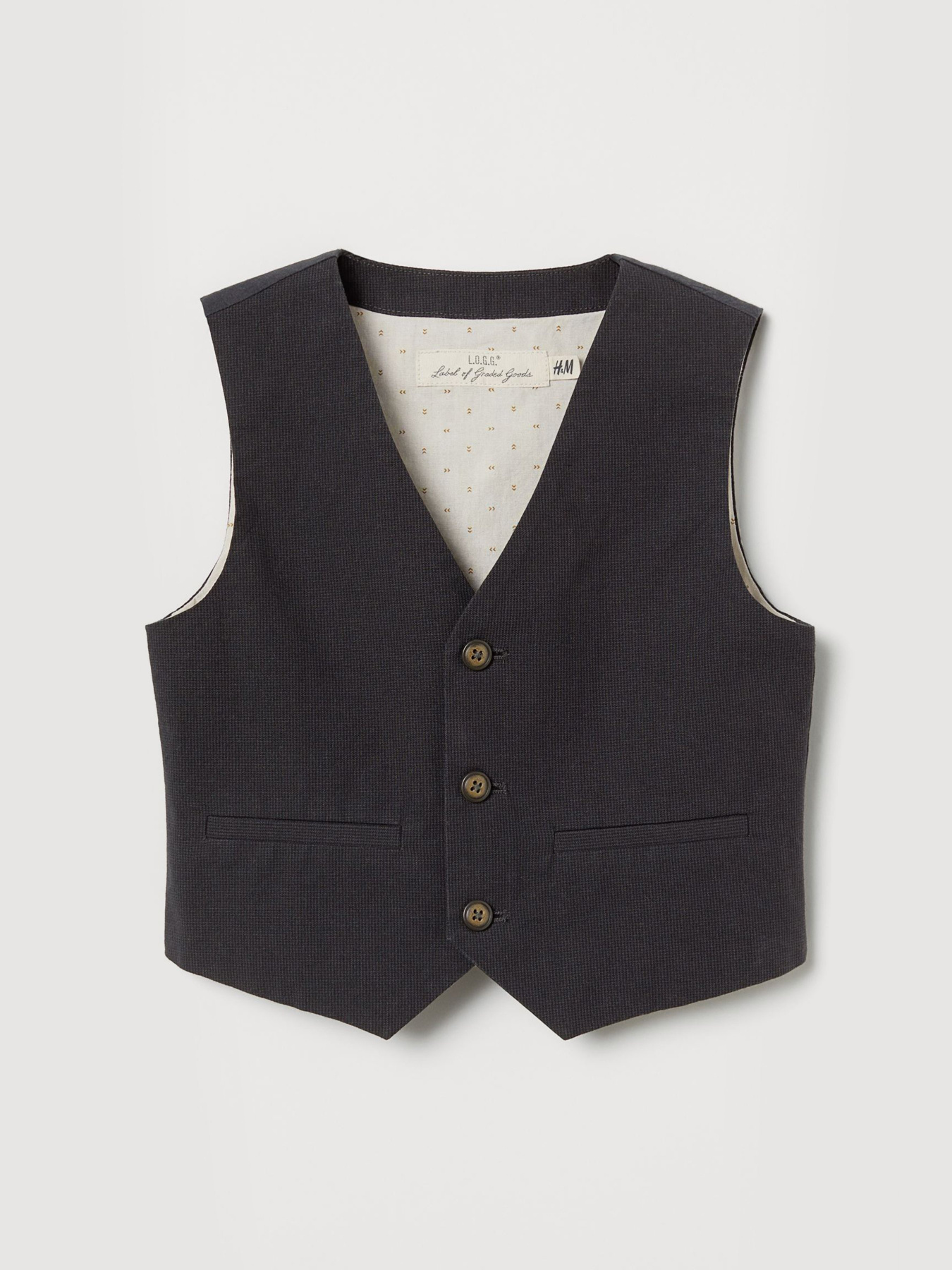 Жилет H&M модель 0815070_т.сірий комб. Жилет H&M модель 0815070_т.сірий комб. Фото