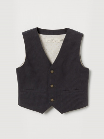 Жилет H&M модель 0815070_т.сірий комб. Жилет H&M модель 0815070_т.сірий комб. Фото