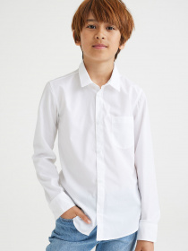 Сорочка H&M модель 0337777_білий Фото