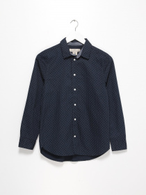 Сорочка повсякденна H&M модель 0688464_т.синій комб. Фото