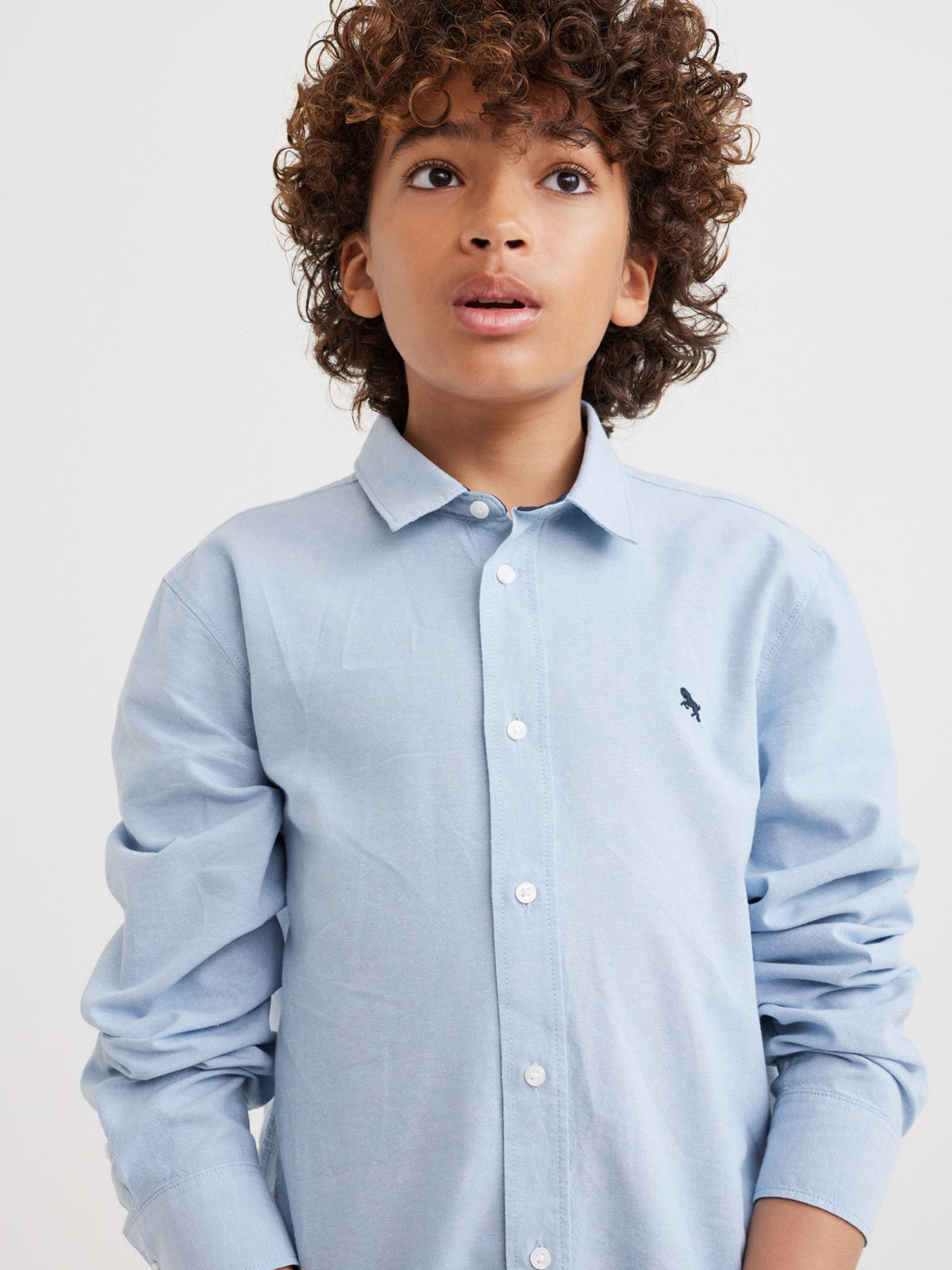 Рубашка H&M модель 0688464_с.синій Фото