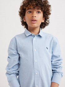 Рубашка H&M модель 0688464_с.синій Фото