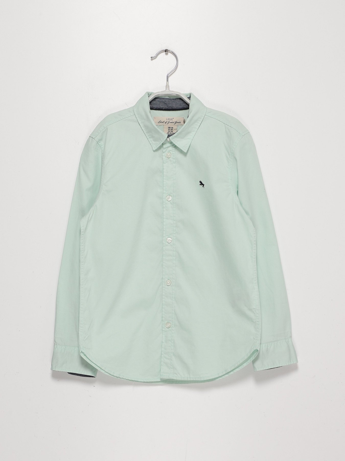 Сорочка повсякденна H&M модель 0813060_с.зелений Фото