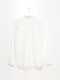 Рубашка H&M модель 0754344_білий з чорним Фото