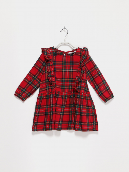 Сукня міні H&M модель 0886628_червоний комб. Фото