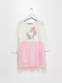 Платье мини H&M модель 0914956_комб. Фото