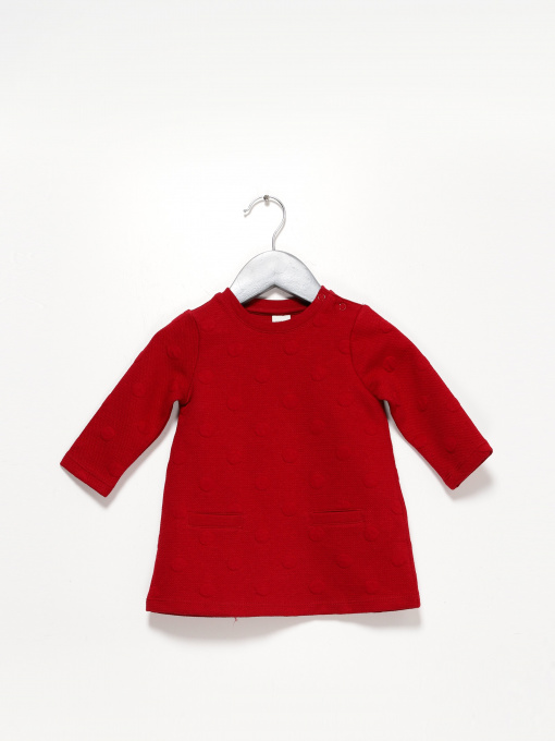 Платье мини H&M модель 0910042_бордовий Фото