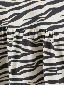 Платье мини H&M модель 0739672_сірий комб. Фото