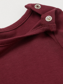 Платье мини H&M модель 0873109_бордовий Платье мини H&M модель 0873109_бордовий Фото