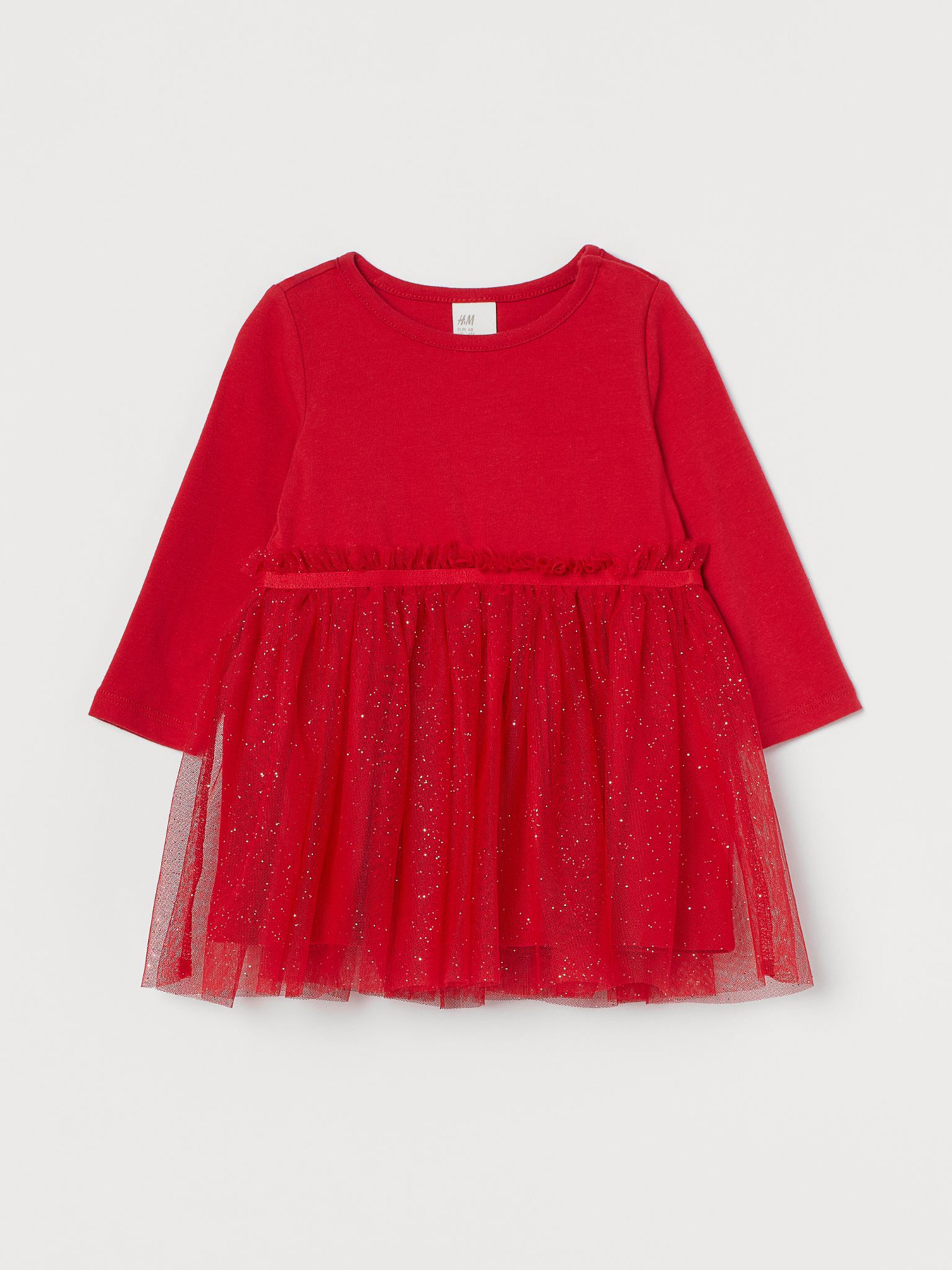 Платье мини H&M модель 0873109_червоний Фото