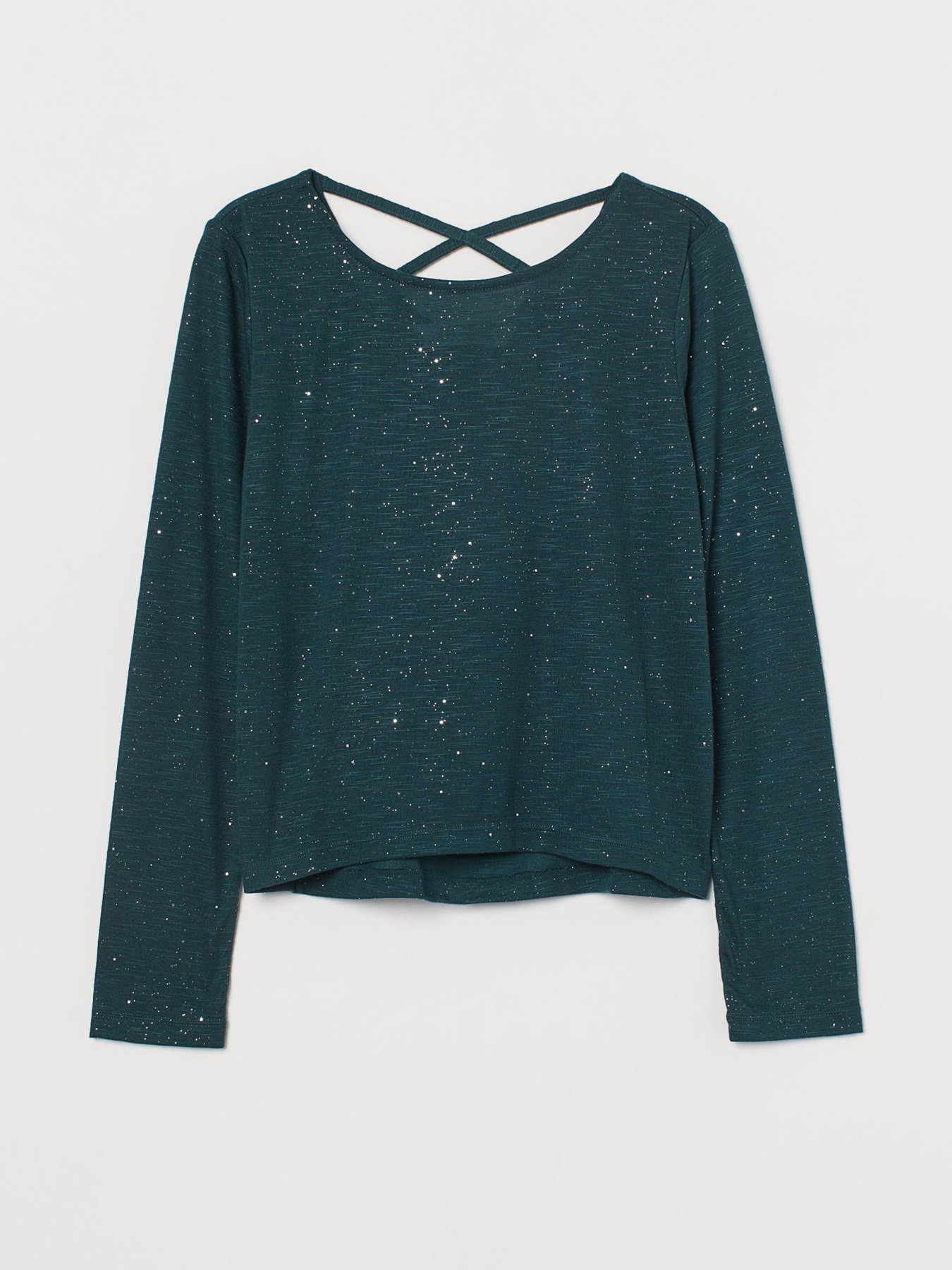 Реглан H&M модель 0887809_т.зелений комб. Фото