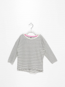 Лонгслив H&M модель 0411930_білий комб. Фото