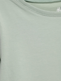 Лонгслив H&M модель 0678157_с.зелений Фото