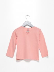 Лонгслів H&M модель 0928056_с.рожевий комб. Фото