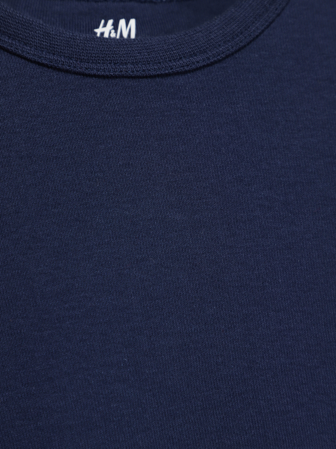 Лонгслів H&M модель 0493836_т.синій Фото