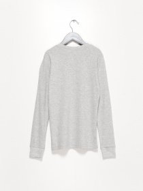 Лонгслів H&M модель 0683639_сірий Фото