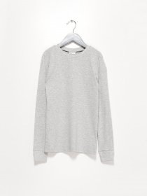 Лонгслів H&M модель 0683639_сірий Фото