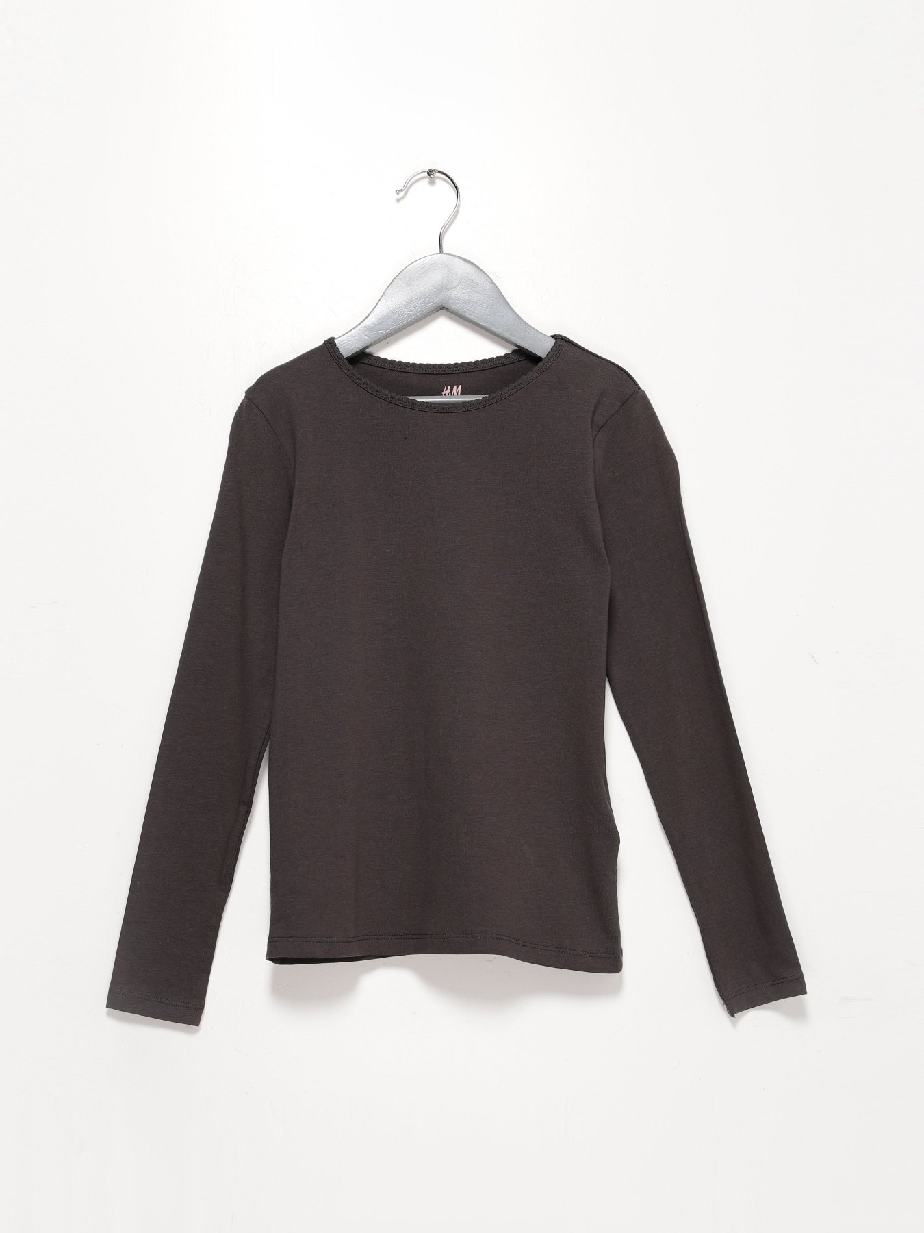 Реглан H&M модель 0620424_т.сірий Фото