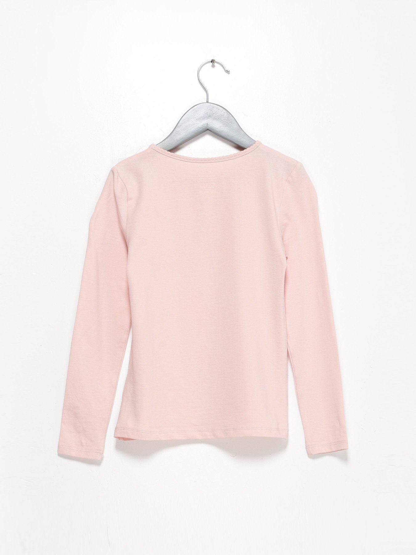 Лонгслив H&M модель 0620424_с.рожевий Фото