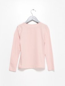Лонгслив H&M модель 0620424_с.рожевий Фото