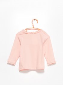 Лонгслів H&M модель 0865787_с.рожевий Фото