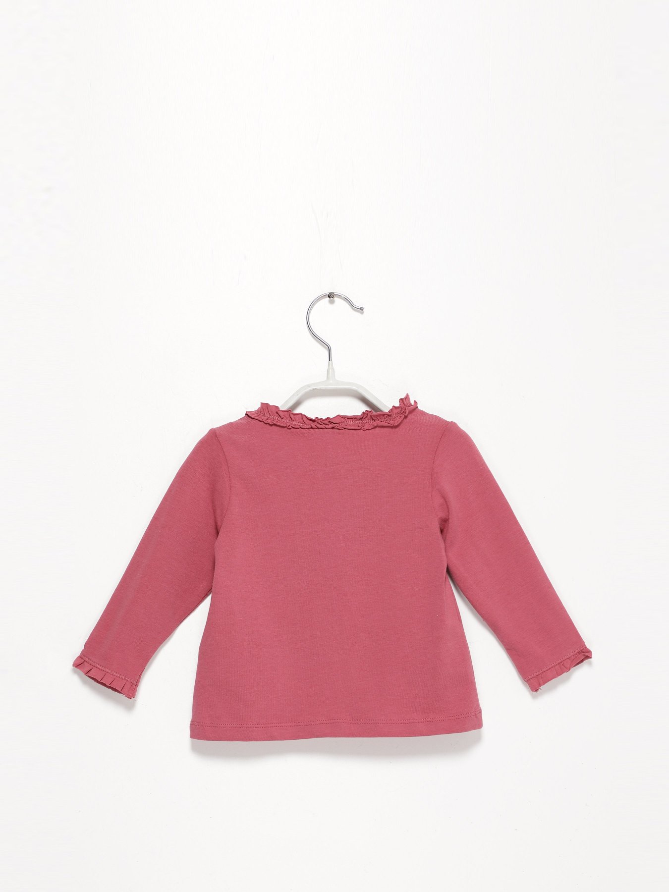 Лонгслів H&M модель 0865787_бордовий Лонгслів H&M модель 0865787_бордовий Фото