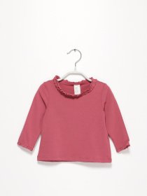 Лонгслів H&M модель 0865787_бордовий Лонгслів H&M модель 0865787_бордовий Фото