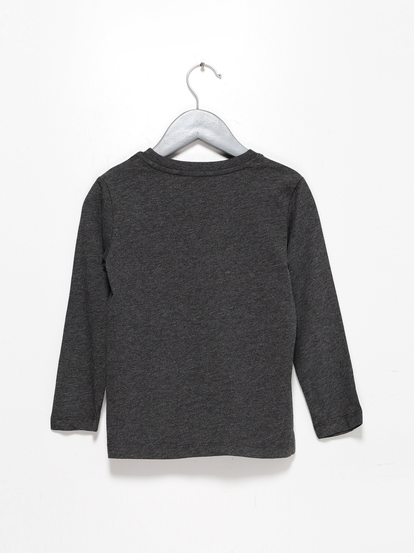 Лонгслів H&M модель 0749175_т.сірий Фото