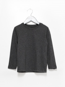 Лонгслів H&M модель 0749175_т.сірий Фото