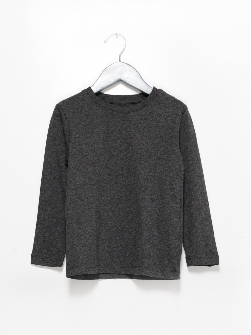 Лонгслив H&M модель 0749175_т.сірий Фото