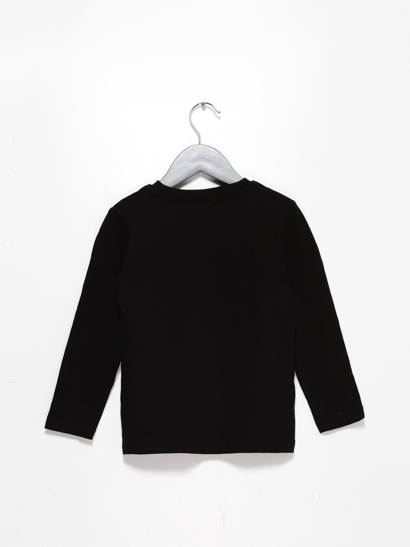 Лонгслів H&M модель 0749175_чорний Фото