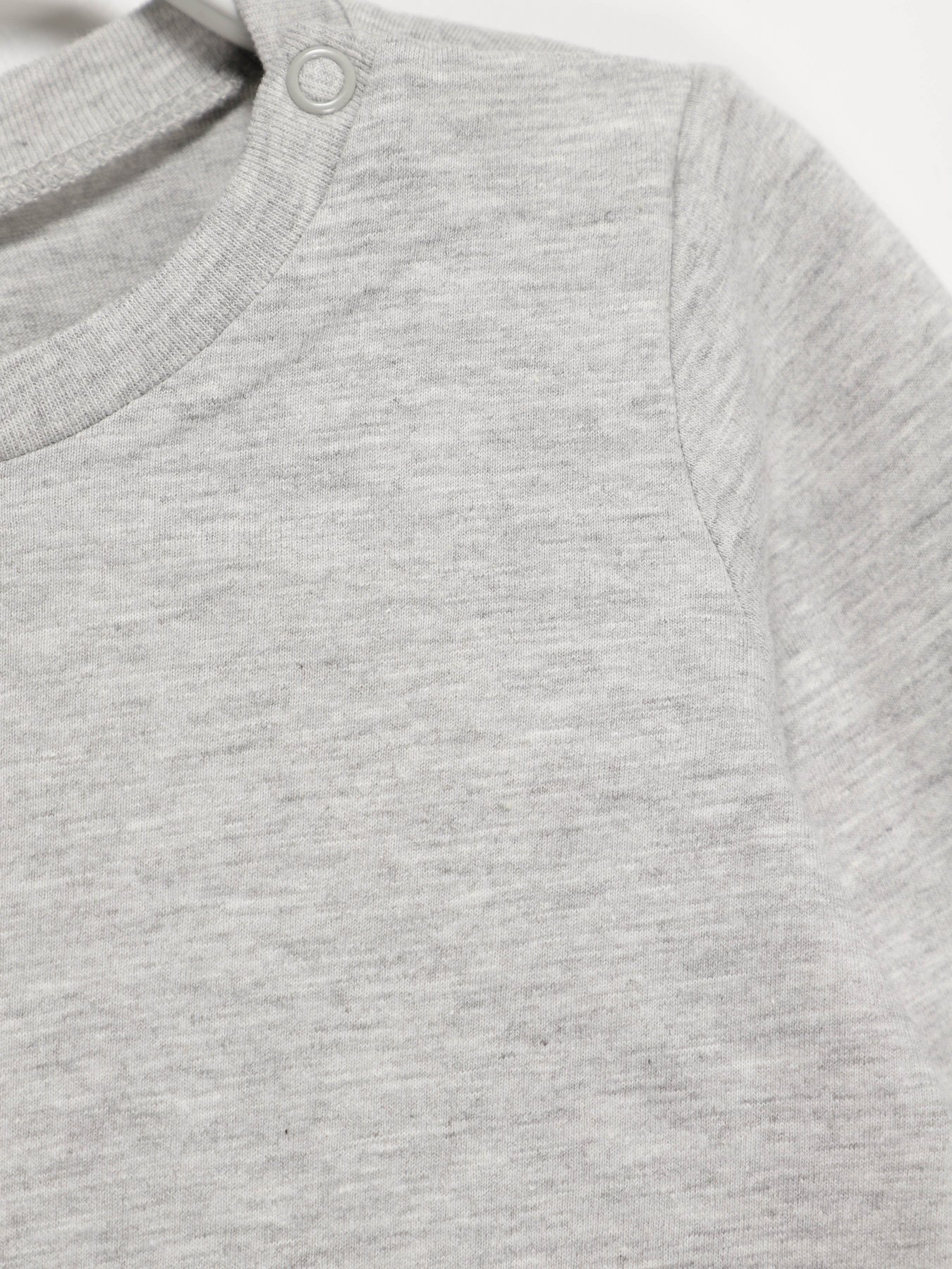 Лонгслив H&M модель 0818086_сірий Фото