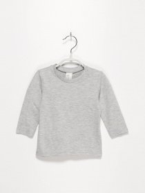 Лонгслив H&M модель 0818086_сірий Фото