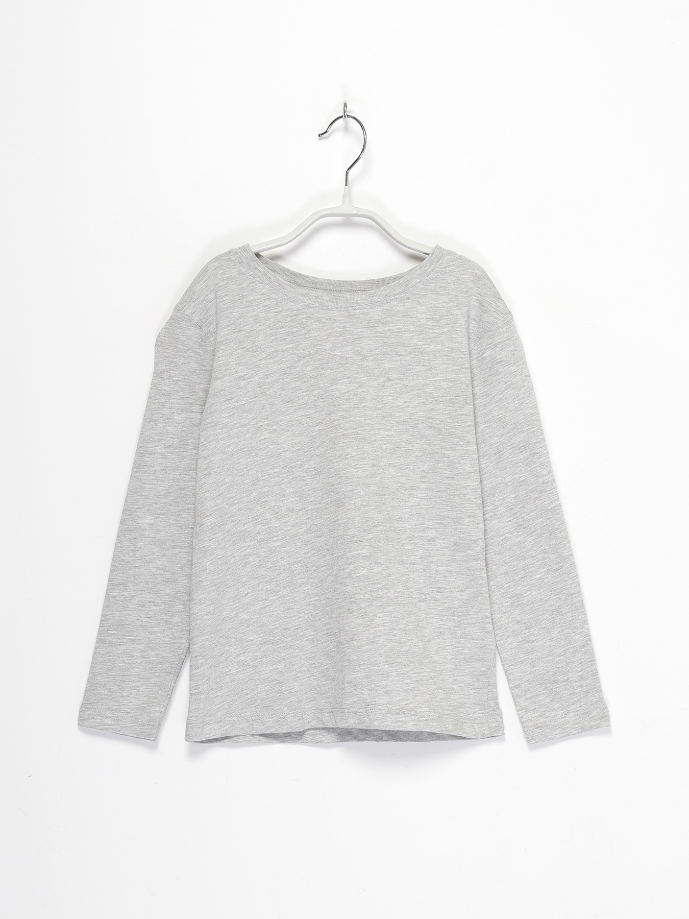 Лонгслив H&M модель 0503569_сірий Фото