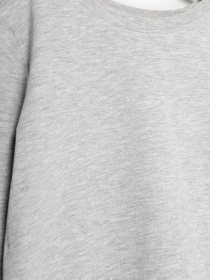 Лонгслив H&M модель 0503569_сірий Фото