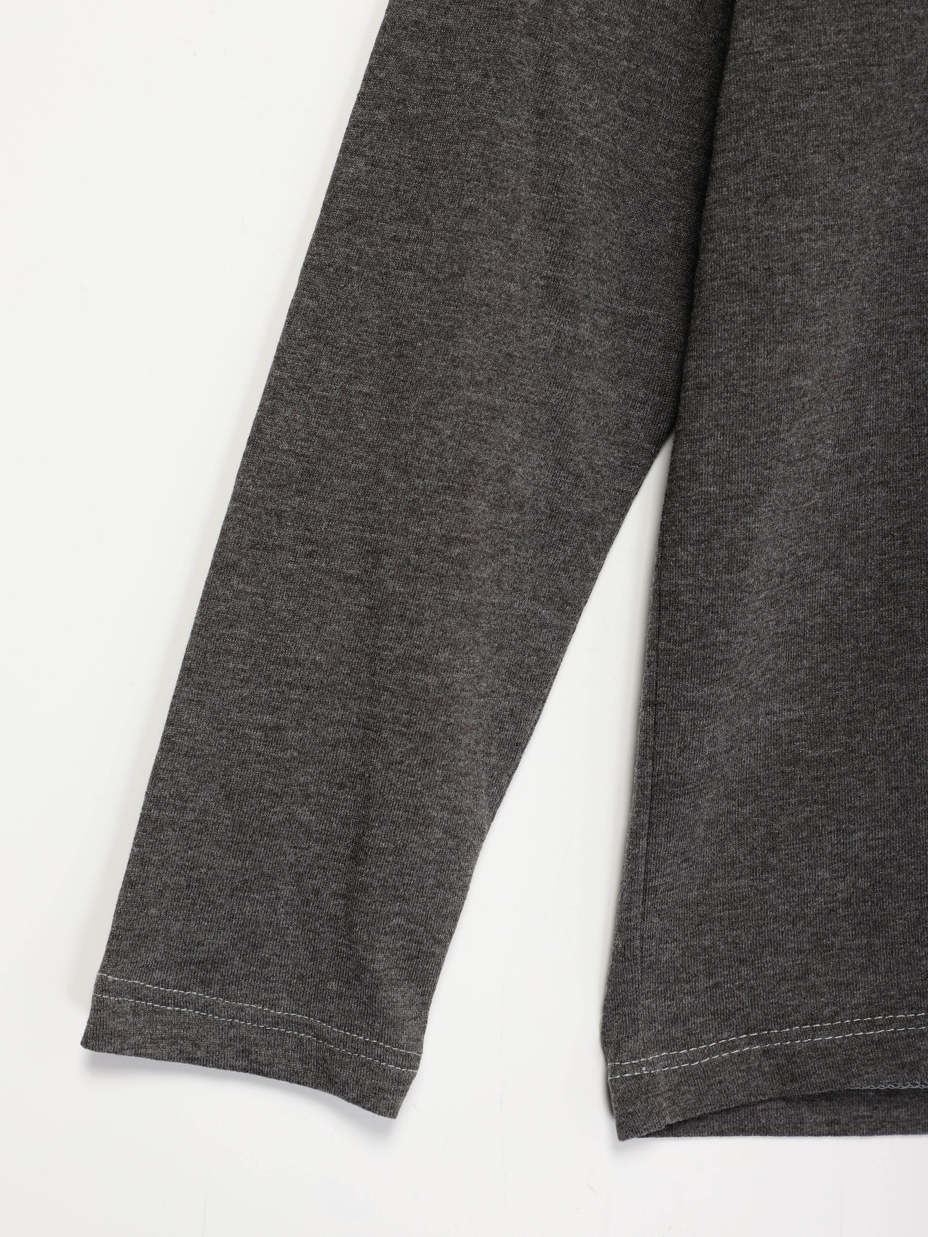 Лонгслив H&M модель 0503569_т.сірий Фото