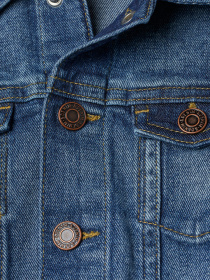 Джинсова куртка H&M модель 0926210_т.синій Фото