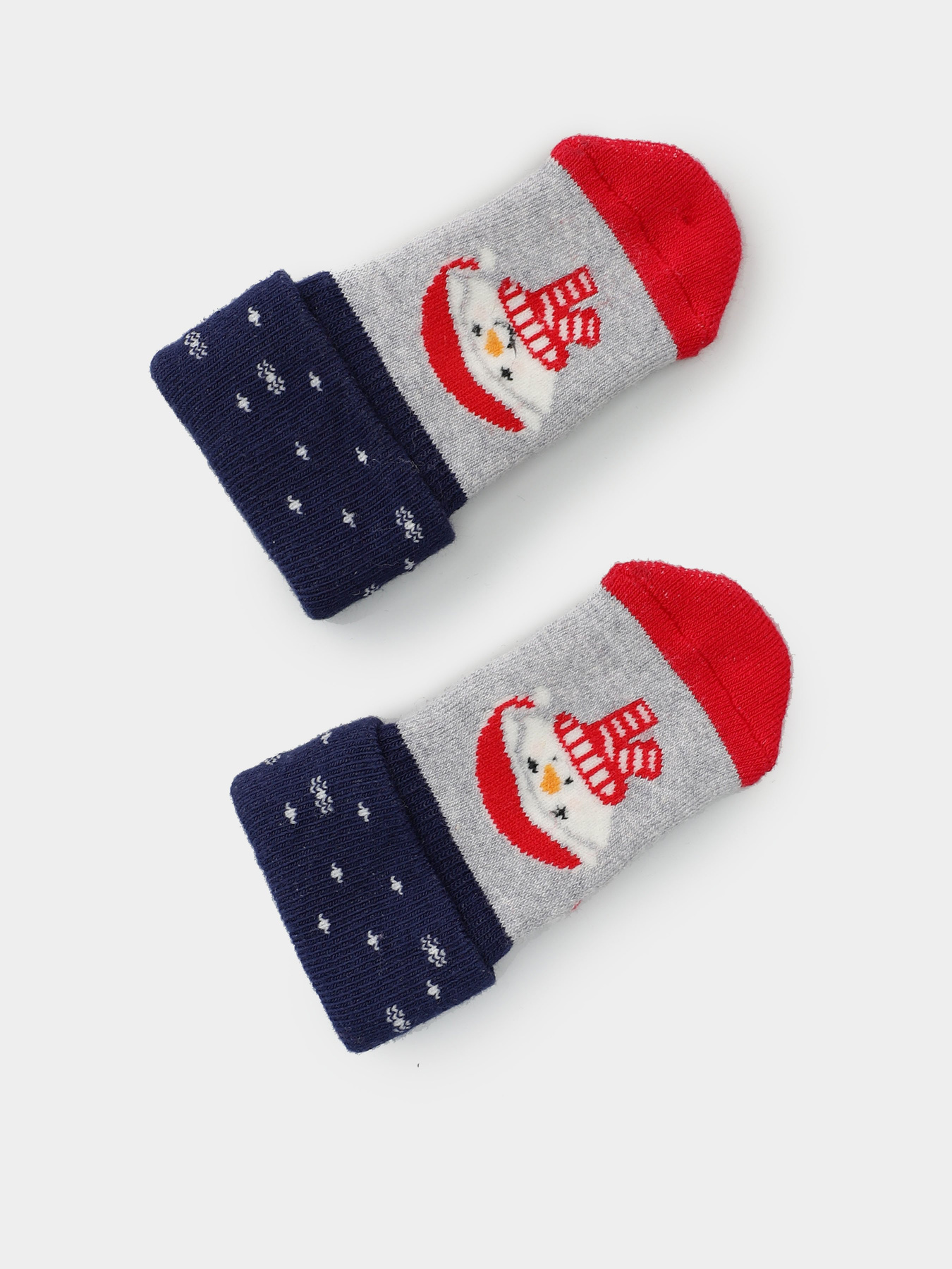 Носки и гольфы H&M модель 0309205_сірий комб. Фото