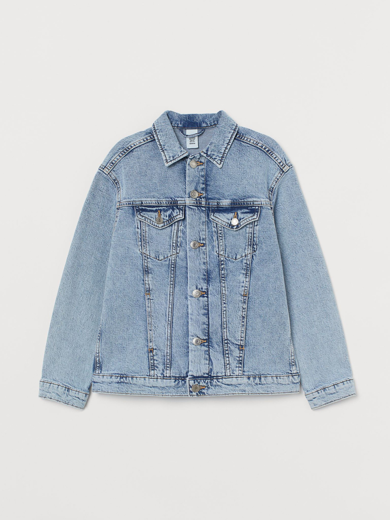 Джинсовая куртка H&M модель 0928697_с.синій Фото