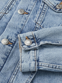 Джинсовая куртка H&M модель 0928697_с.синій Фото