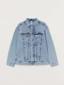 Джинсова куртка H&M модель 0928697_с.синій Фото