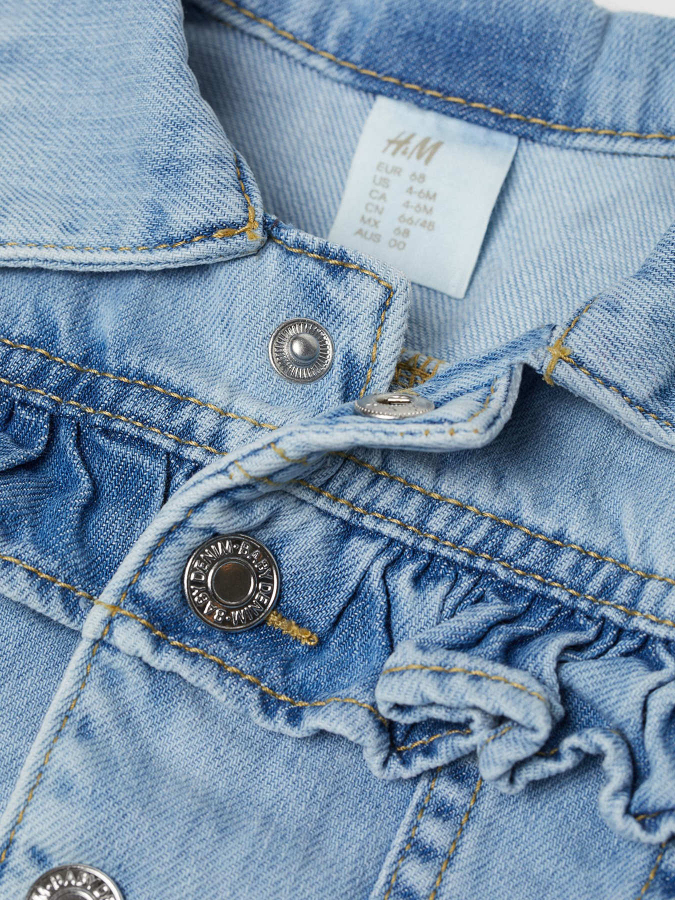 Джинсова куртка H&M модель 0694561_с.синій Фото