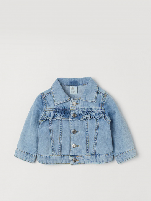 Джинсовая куртка H&M модель 0694561_с.синій Фото