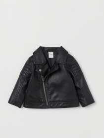 Демісезонна куртка H&M модель 0864547_чорний Фото