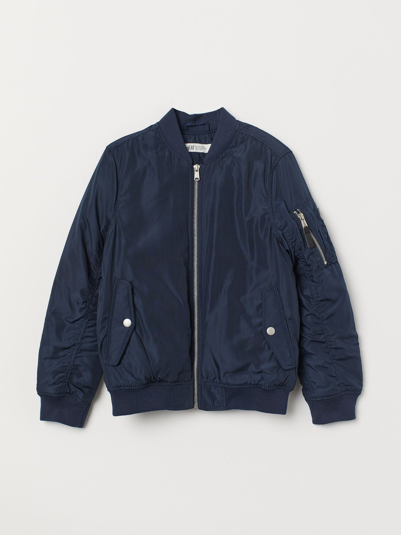 Демісезонна куртка H&M модель 0686707_т.синій Фото