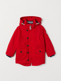 Парка H&M модель 0625193_червоний Фото