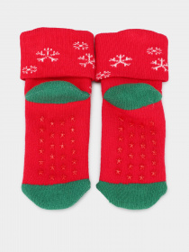 Носки и гольфы H&M модель 0309205_червоний комб. Фото